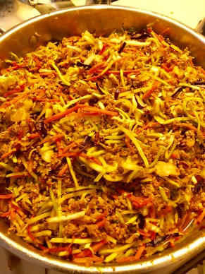 Deconstructed Egg Roll